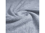 Sélection Coup de coudre - Tissu Sherpa "Peau de Mouton" en Coton Mélangé Uni Gris Foncé