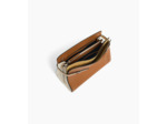 Sac porté épaule grand modèle Emie en cuir lisse et nubuck