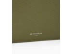 Porte cartes zippé Emilie en cuir grainé