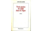 Livre Trois grains de sable dans le niger