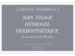 Carte cadeau soin visage hydrogel dermosthétique