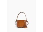 Petit sac bandoulière Ella en cuir grainé et nubuck
