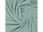 Fibre Mood - Tissu Crêpe de Coton "Mireya" Uni Couleur Celadon