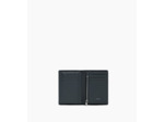 Grand portefeuille vertical zippé 2 volets Lucien en cuir liégé