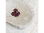 Atelier Brunette - Bouton Classique Matte Rust/Crispy Brownie - 15 mm