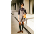 Fibre Mood - Tissu "Avina" - Denim de Coton Gris Anthracite