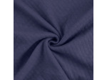 Sélection Coup de coudre - Tissu Jersey Molletonné Matelassé Double Face Uni Bleu Indigo