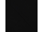 Fibre Mood - Tissu Popeline de Coton Lavé "Milena" Uni Couleur Noir