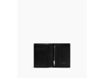 Petit portefeuille vertical zippé 2 volets Lucien en cuir grainé