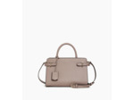 Sac à main moyen modèle Emilie en cuir grainé