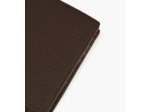 Portefeuille vertical zippé Lucien en cuir signature T
