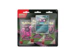 JCCPokémon: Blister de 3boosters Pêchaminus Écarlate et Violet– Fable Nébuleuse (3boosters et 1Carte Promo Brillante)