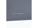 Porte cartes large zippé Lucien en cuir signature T