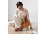 Petit sac à main Juliette en cuir grainé