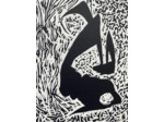 Gravure sur papier - Linogravure