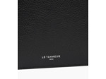 Portefeuille zippé horizontal Emile en cuir grainé
