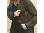 Petit sac à main Emilie en cuir grainé