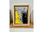 « Rumeur d’encre #3 » - Acrylique sur toile - 16x22 cm
