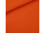See You at Six - Tissu Maille Matelassé  Uni Rouge Flamme