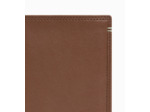Portefeuille vertical moyen modèle zippé 2 volets Martin en cuir lisse