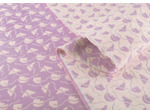Studio Walkie Talkie - Tissu Jacquard "Memphis Guimauve" de Coton Mélangé