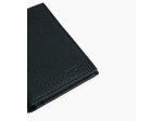 Portefeuille moyen modèle zippé Charles en cuir grainé