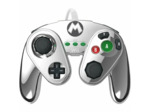 Manette fight pad pdp pour wii u - édition limitée Mario métal