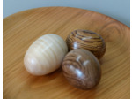 Oeufs En Bois Tournés
