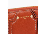 Porte cartes zippé Ella en cuir grainé
