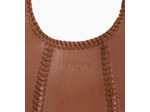 Mini sac à main Juliette en cuir grainé avec surpiqûres