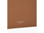 Portefeuille à rabat 2 volets Lucien en cuir grainé