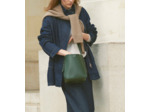 Sac hobo petit modèle Céleste en cuir lisse