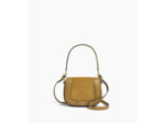 Petit sac à bandoulière Ella en cuir grainé et nubuck