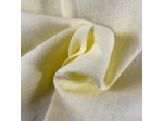 La Maison Victor - Tissu Voile de Coton Uni Couleur Jaune Poussin