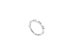 Bague Murat Façades en argent rhodié et oxyde de zirconium