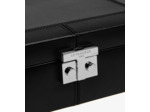 Coffret 6 montres et boutons de manchettes en cuir