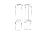 Maison Fauve - Patron Couture Robe ou Blouse "Daïquiri" du 34 au 52