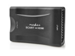 Convertisseur HDMI | SCART Femelle | HDMI sortie | Une voie | 1080p | 1.2 Gbps | ABS | Noir