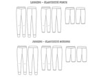 Ikatee – Patron Femme Legging / Jegging "Seattle" du 32 au 52