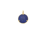 Médaille Arthus Bertrand Flora en or jaune poli et lapis lazuli