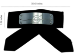 [ABYSTYLE] - Naruto Shippuden - Bandeau Taille Adulte - Anti Konoha