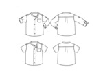 Ikatee – Patron Enfant Chemise "Paris" de 3 à 12 ans