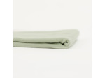 See You at Six - Tissu Jersey Bord-Cotes Uni Couleur Aqua Gris
