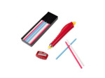 Bohin – Crayon Craie Porte-mine avec 16 Mines Assorties