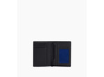 Portefeuille moyen modèle vertical zippé 2 volets Charles en cuir grainé