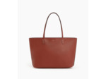 Grand sac cabas Louise en cuir grainé