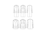 Maison Fauve - Patron Couture Manteau "Tigris" du 34 au 52