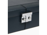Coffret 8 montres fermoir T en cuir