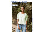Fibre Mood - Tissu Denim Léger Stretch "Georgie" Uni Couleur Citron Vert