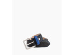 Ceinture homme avec boucle carrée Charles en cuir grainé